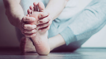 Person with Planar Fasciitis